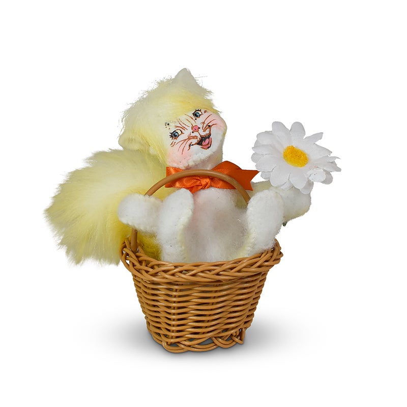 210423 4in Daisy Kitty in Basket 210423 4in Daisy Kitty in Basket