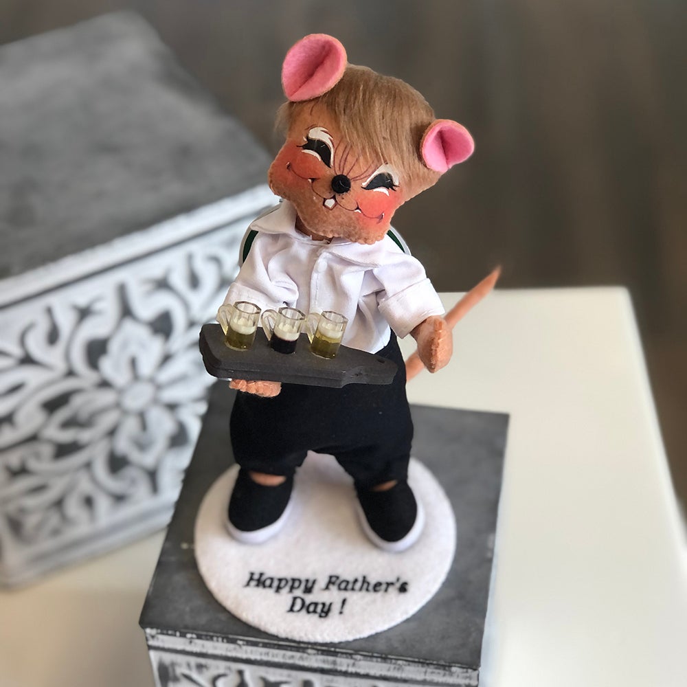 6in Craft Beer Mouse-w-base