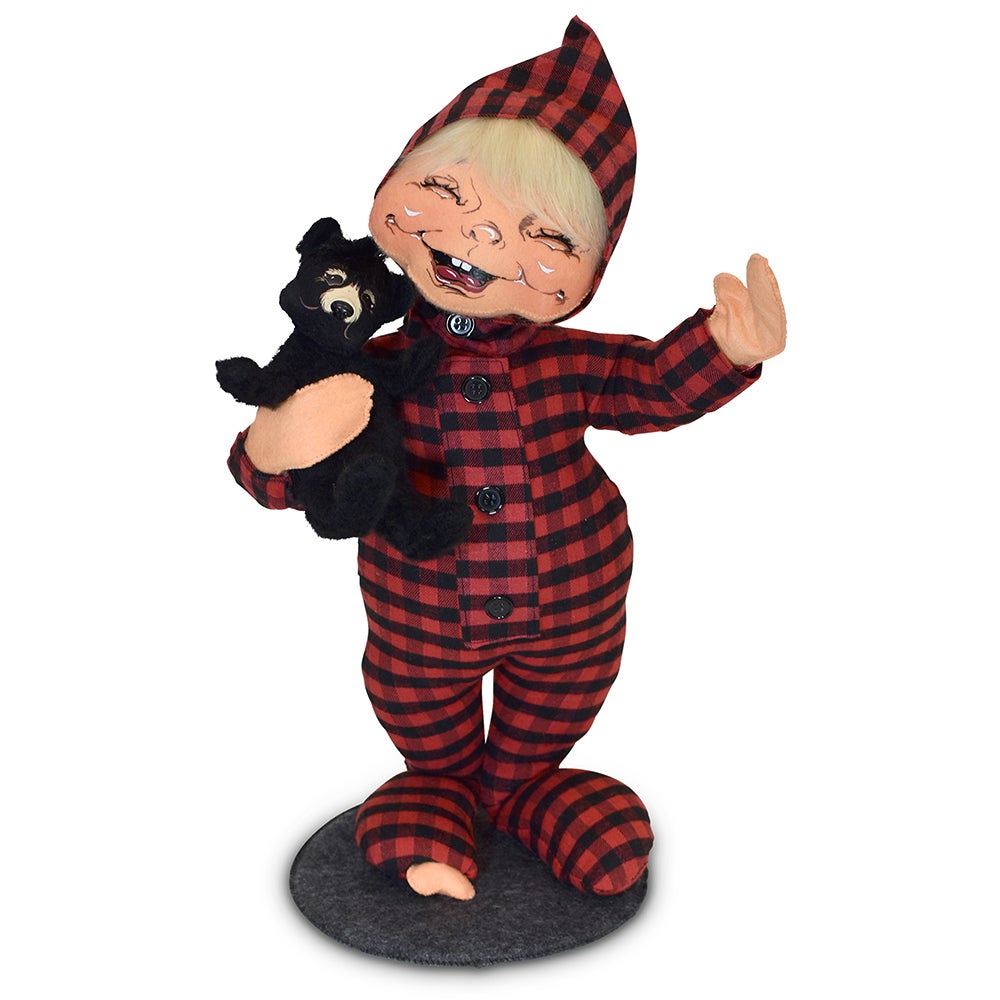 862822 18in PJ Kid with Bear 862822 18in PJ Kid with Bear