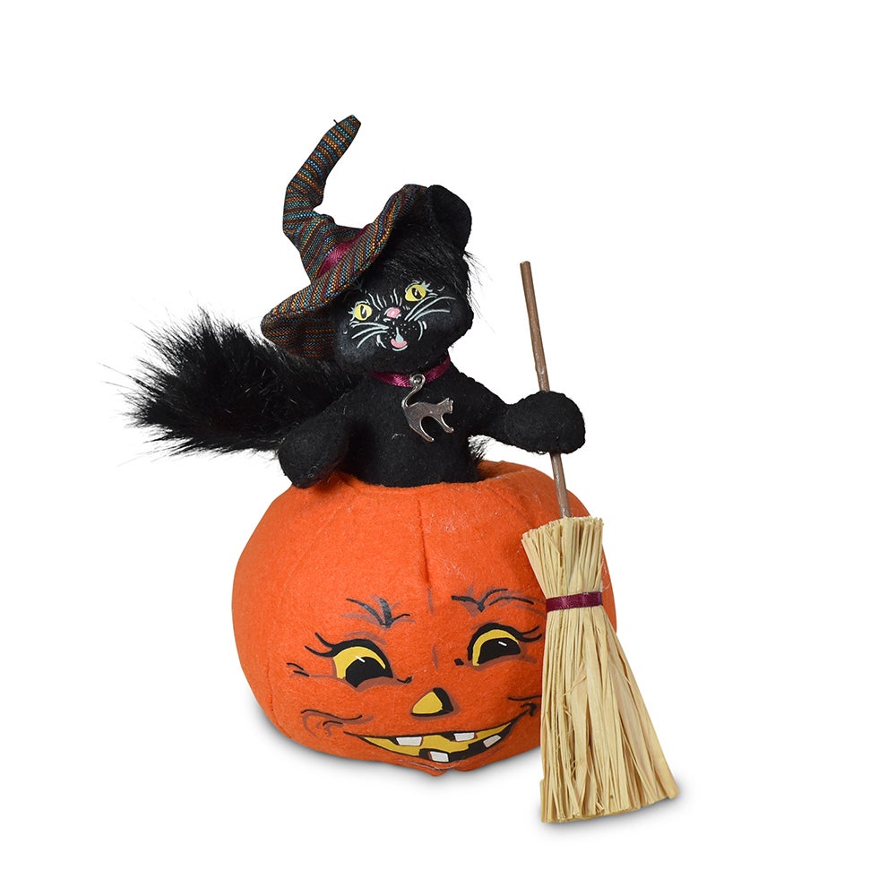 310723 6in Halloween Cat in a Jack