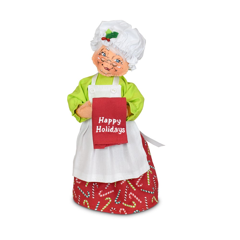 410523 9in Holiday Sweets Mrs Santa 9in Holiday Sweets Mrs Santa