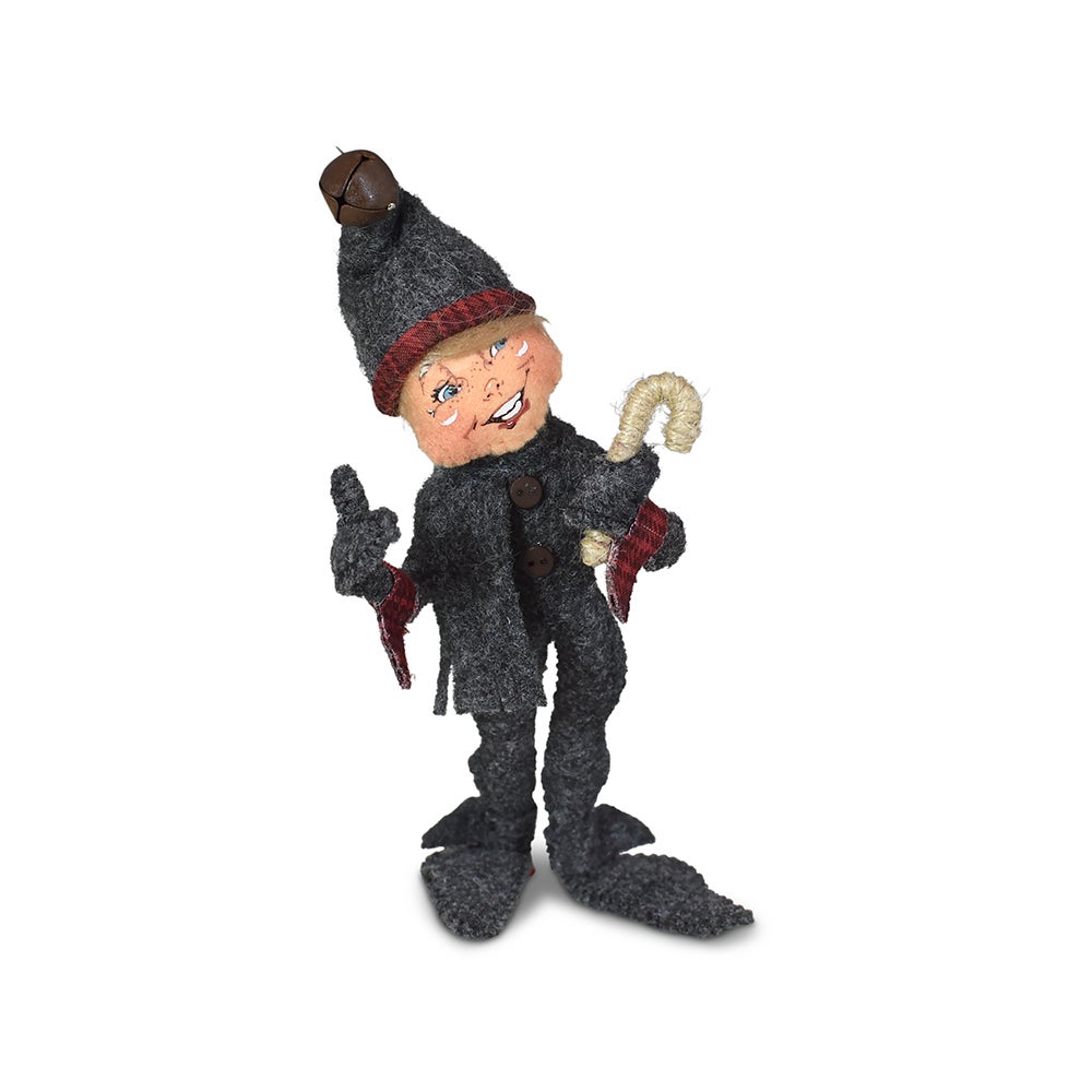 510123 5in Plaid and Pine Elf