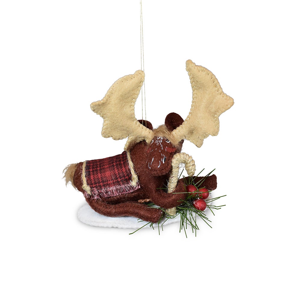 4in Plaid and Pine Moose