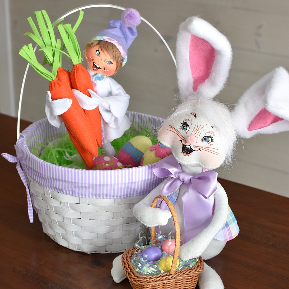 2023 12in Spring Elf-12in Easter Bunny w-eggs and carrots-3-WEB