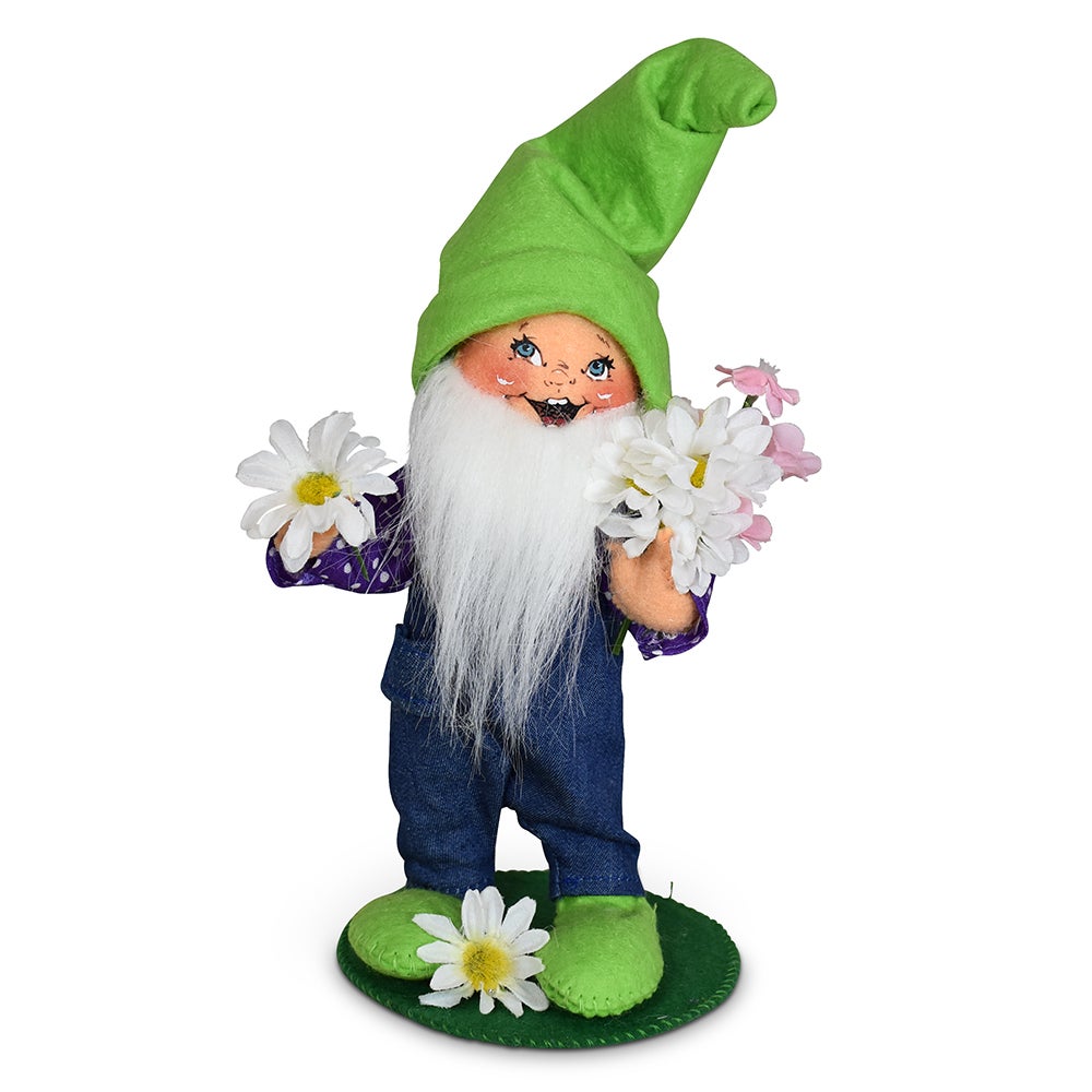 850523 7in Happy Daisy Boy Gnome 850523 7in Happy Daisy Boy Gnome
