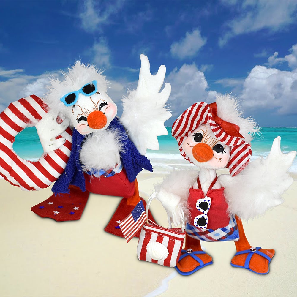 Lifes a Beach Ducky Couple