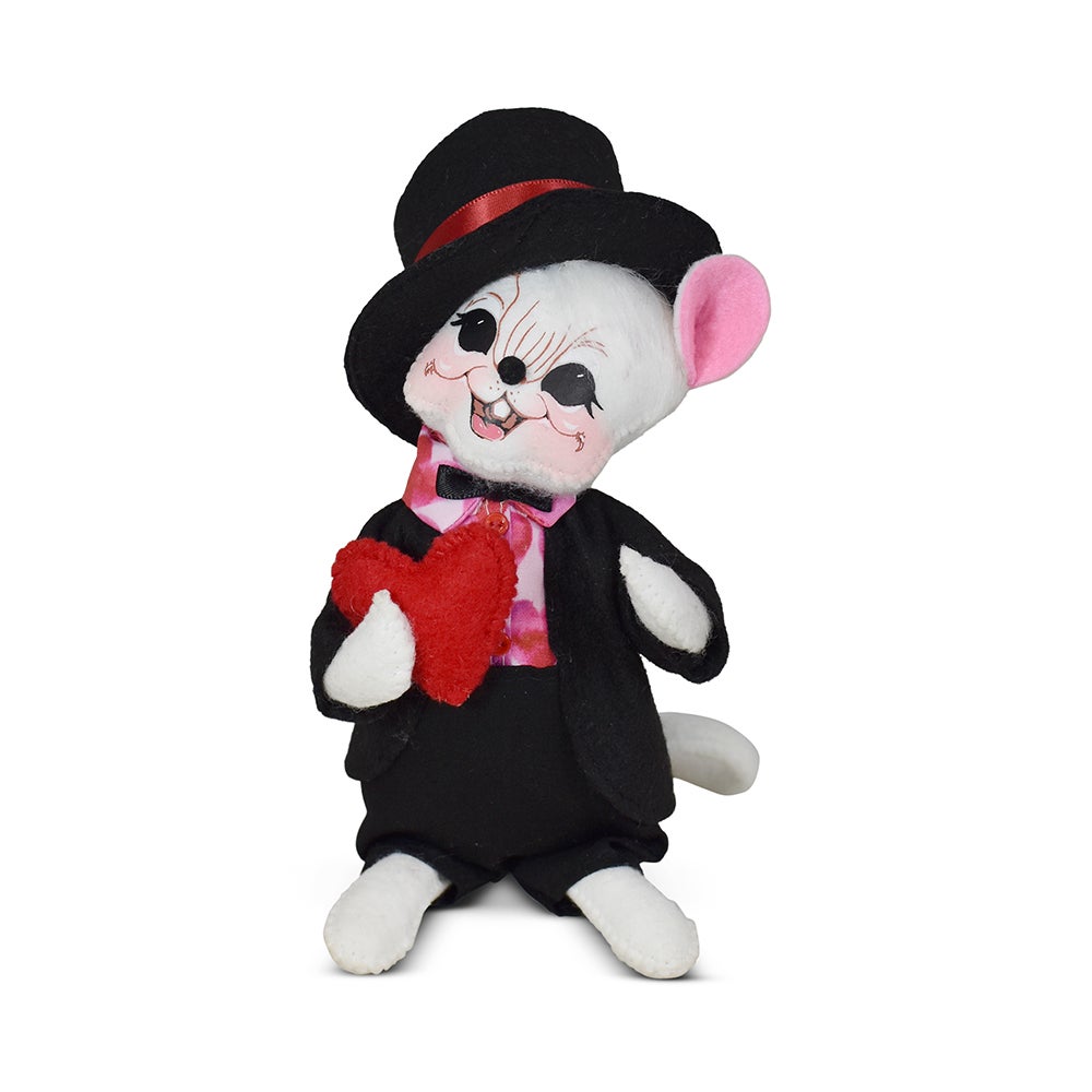 110924 6in Handsome Heart Mouse 110924 6in Handsome Heart Mouse