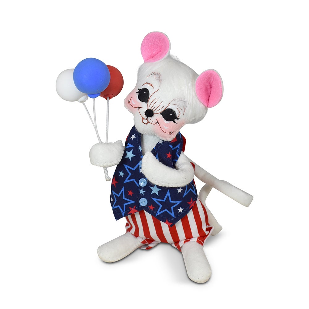 260524 6in Patriotic Balloon Mouse 260524 6in Patriotic Balloon Mouse