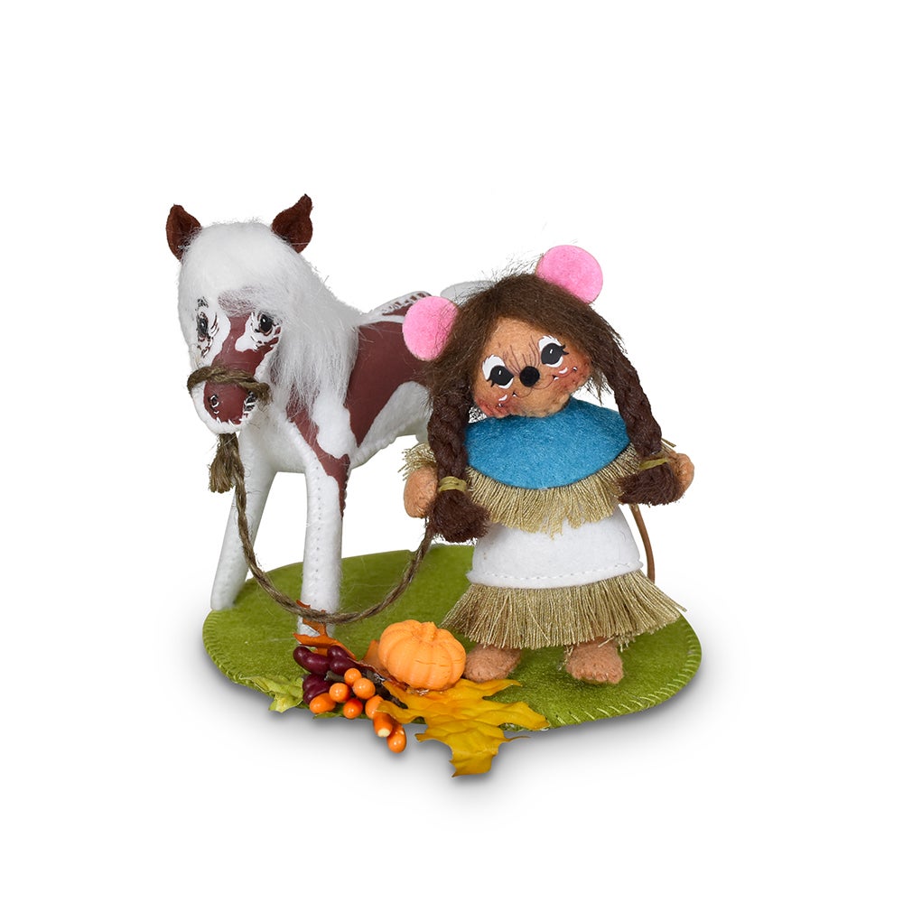 861323 4in Native American Mouse with Pony