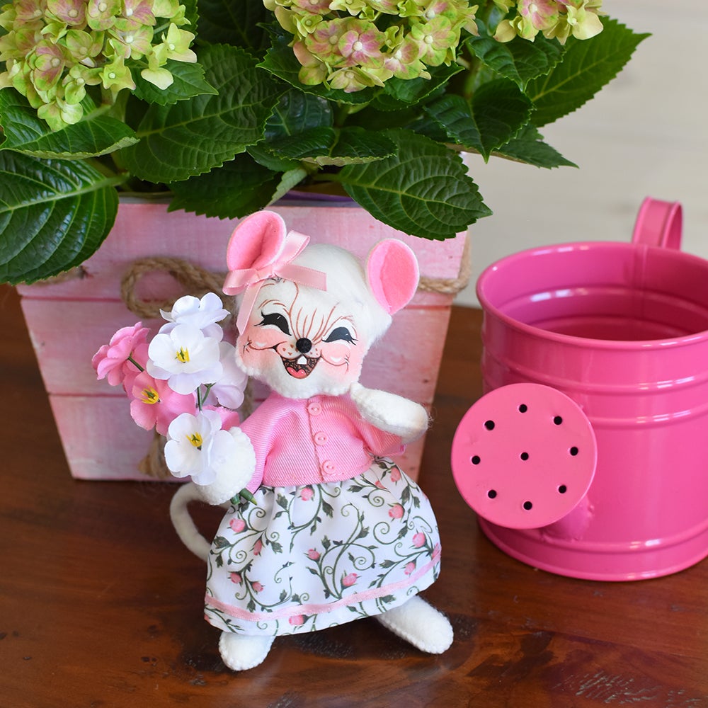 211624 6in Dainty Pink Girl Mouse-WEB 211624 6in Dainty Pink Girl Mouse-WEB