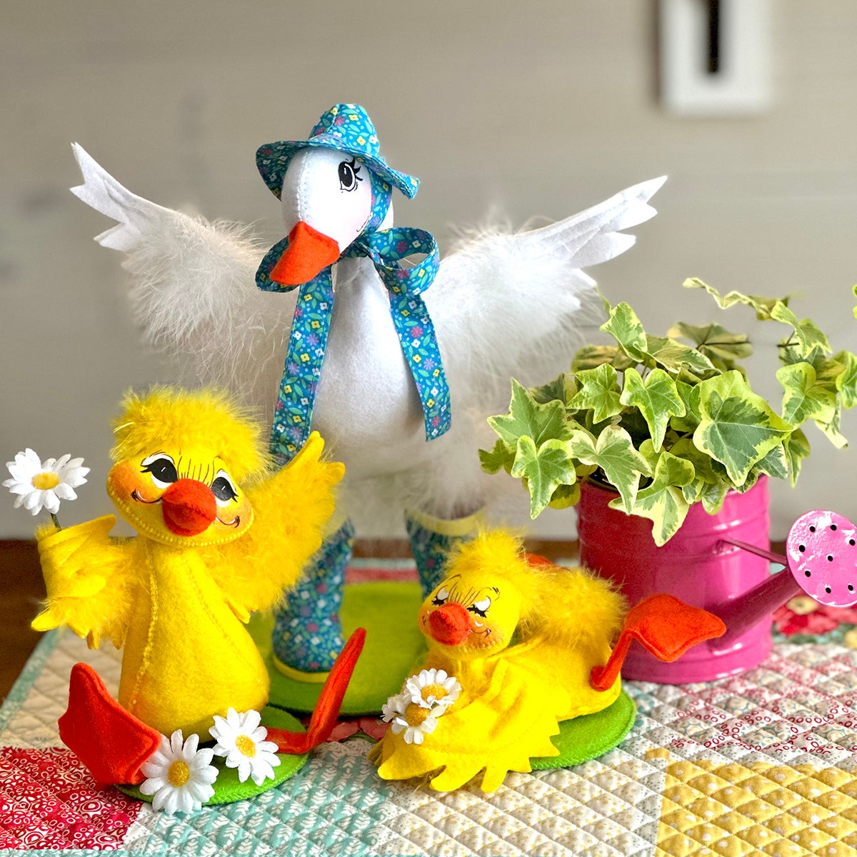 910624 13in Waddling Wellies+yellow ducks-WEB